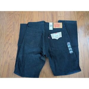 Levi Strauss Co 501 Original Dark‎ Wash Mens Jeans 34 x 34 Button Fly NEW
